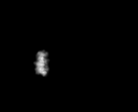 Mitosis Movie 8: A single newly forming nucleus from Movie 7 is shown as both a timelapse and a 3-D rotation movie